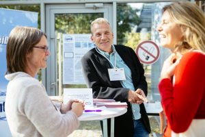 Sarah Wiener im Gespräch mit Heike Krüger und Achim Stelting